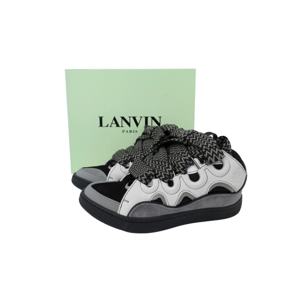 LANVIN Black Whiteand Gray