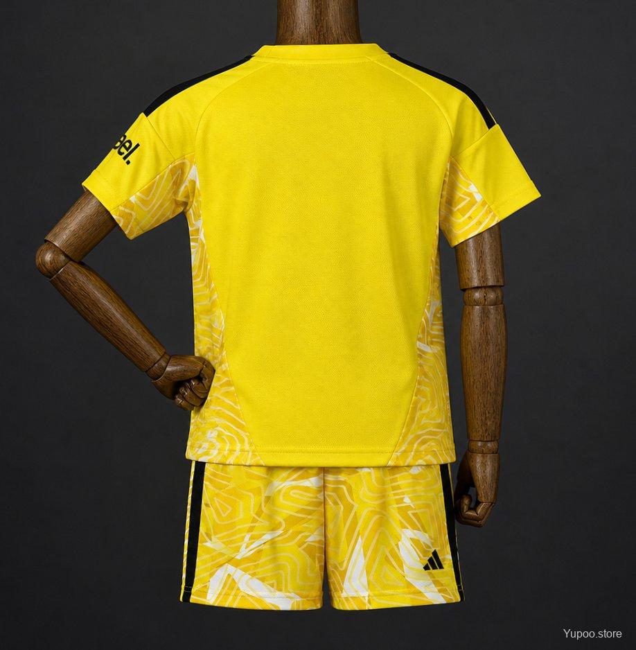 Arsenal Yellow Goalkeeper Kids Suit 26/27