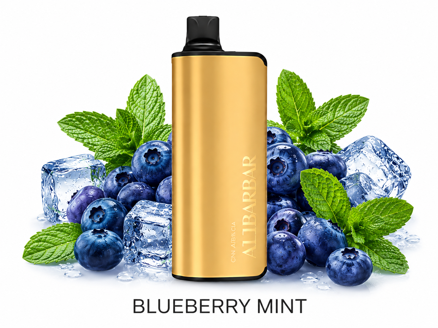 blueberry mint    – Alibarbar 9000 Puffs Disposable Vape  Sweet Nostalgic Flavor