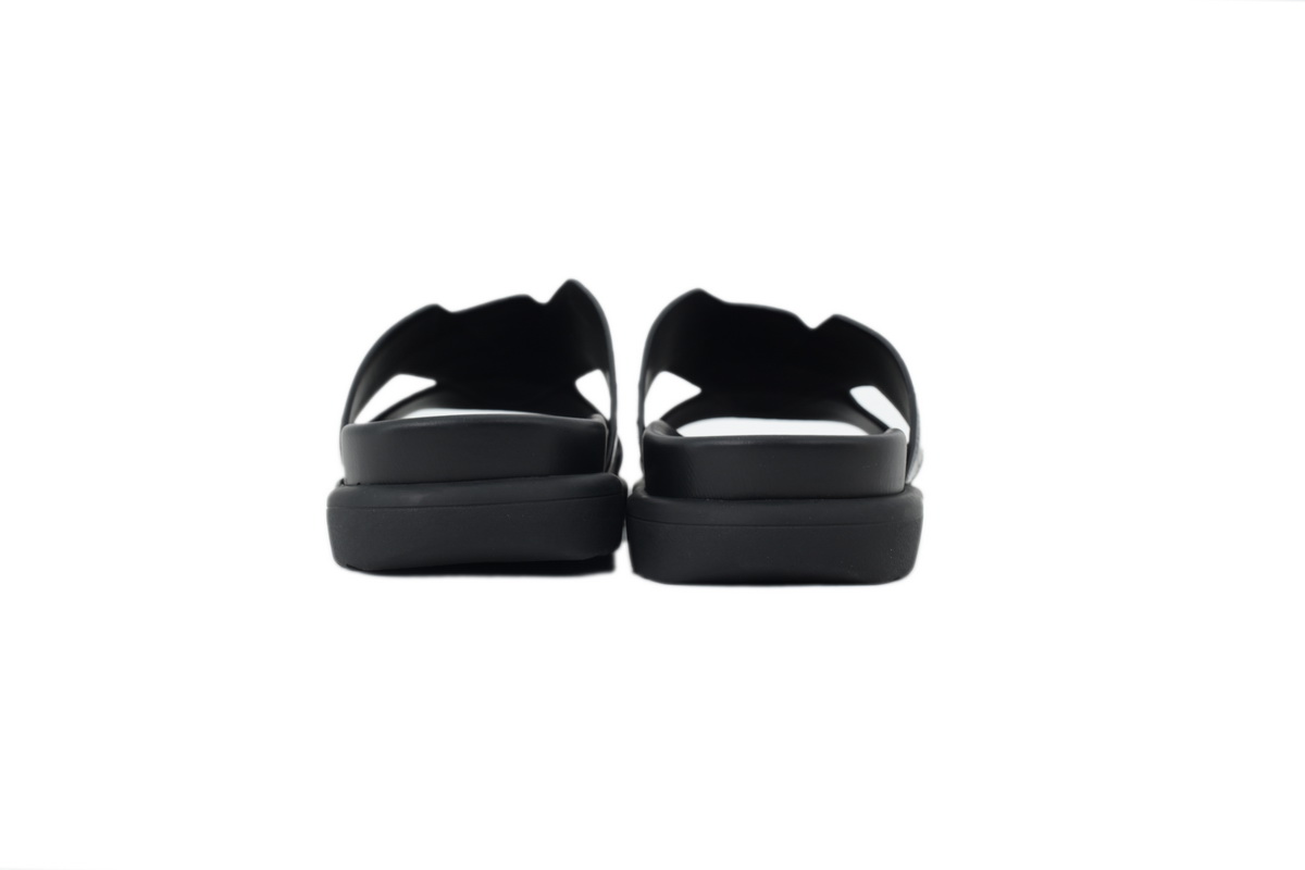 Pkkicks God Batch LOUIS VUITTON Oasis Mule Shoes Black Crocodile Leather