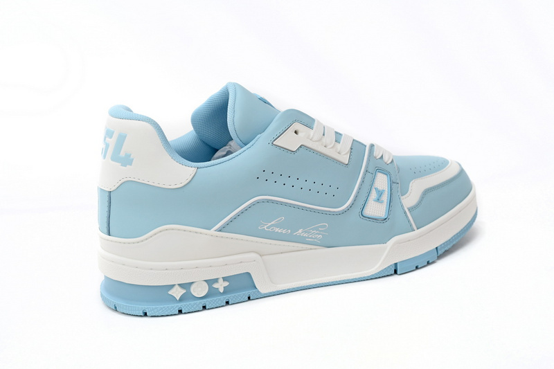 Pkkicks God Batch LOUIS VUITTON Trainer Baby Blue 1AAHSJ