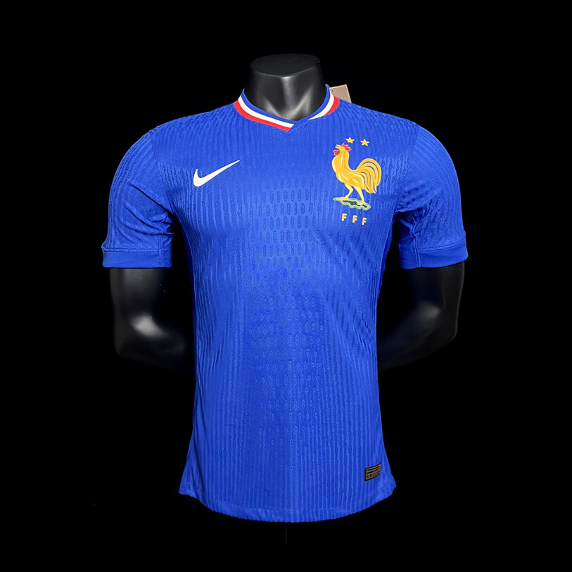 France 2024-25 Euro Home Jersey – Player Version