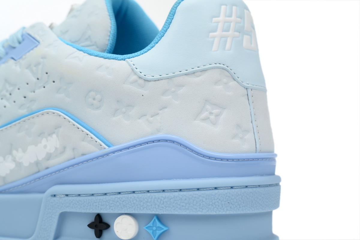 Pkkicks God Batch Tyler x LOUIS VUITTON Trainer Blue