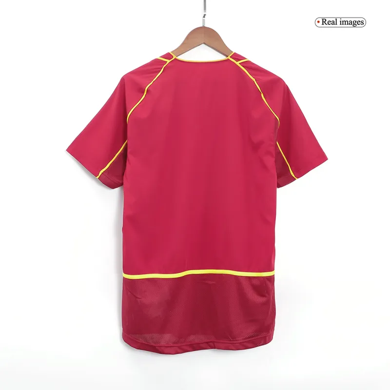 2002 Portugal Retro Jersey Home World Cup