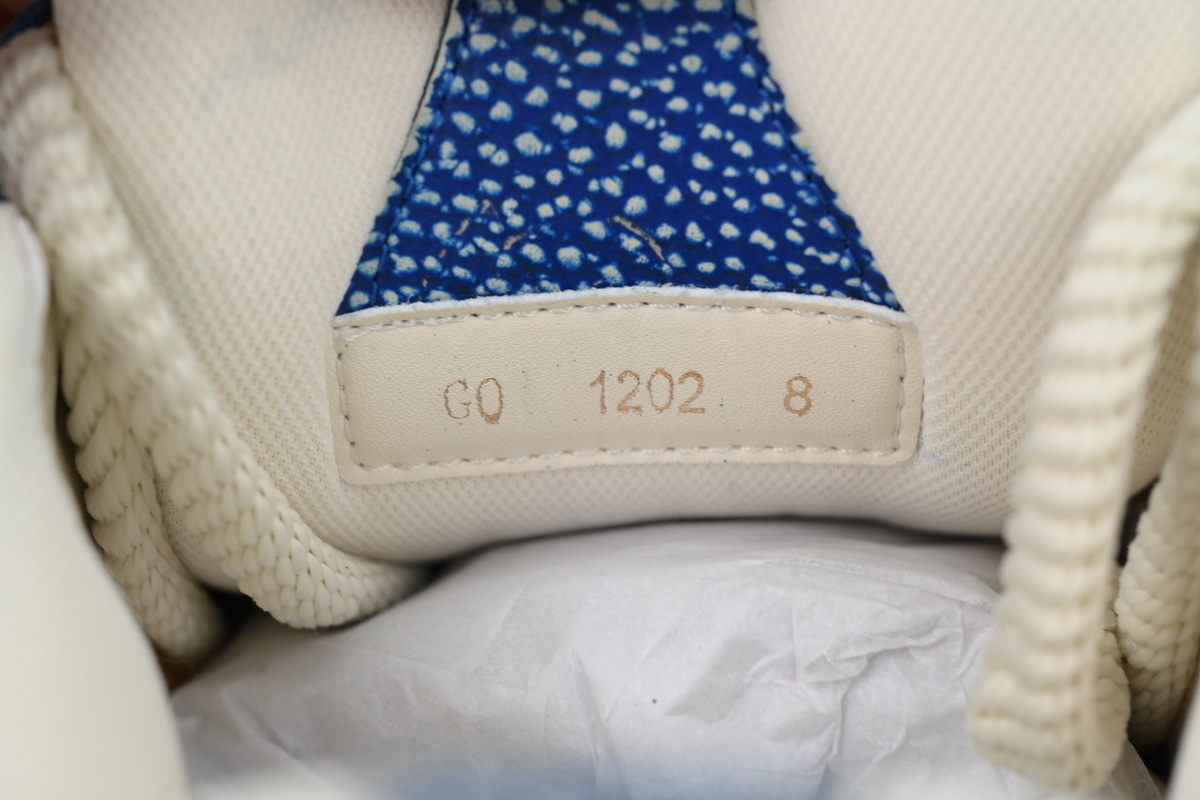 Pkkicks God Batch LOUIS VUITTON New Blue Woolen Fabric New Blue