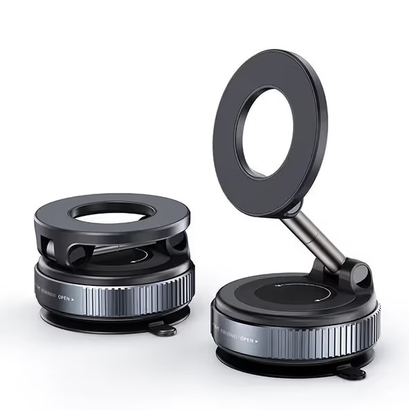 Retractable Car Phone Mount - 360° Magnetic Holder