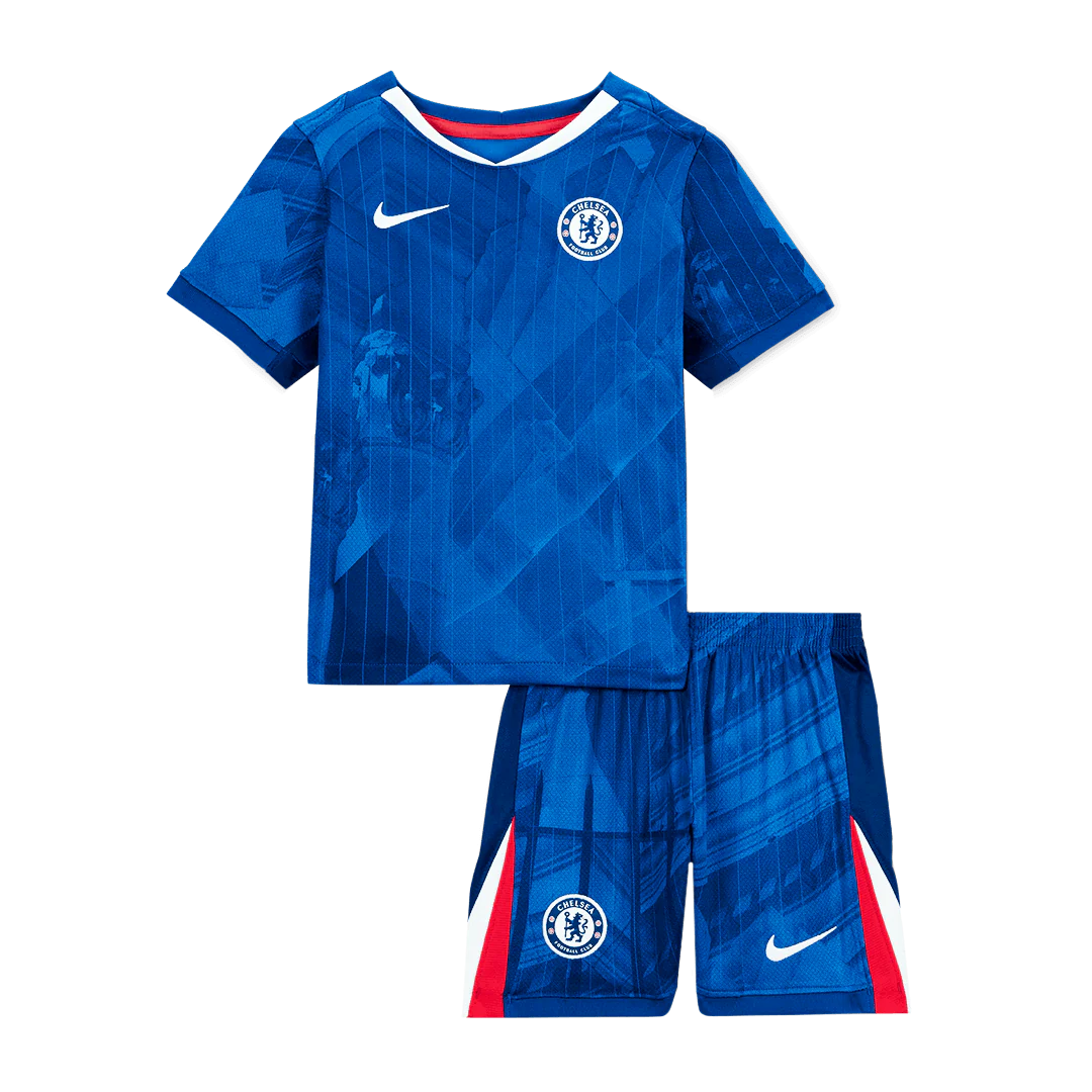 Kid's Chelsea Home Kit - Jersey+Shorts 2025/26