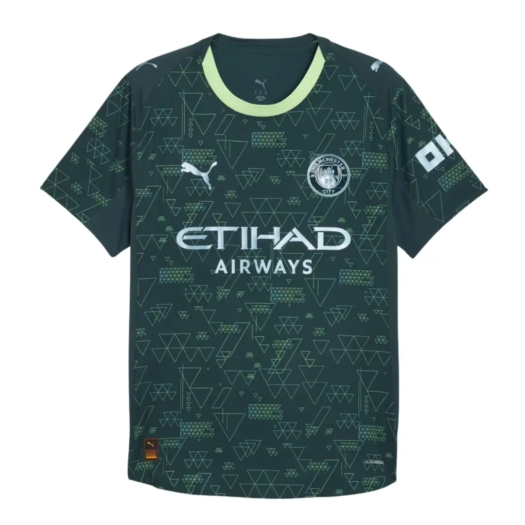 Manchester City Player Version EA Sports Fourth Jersey 2025/26