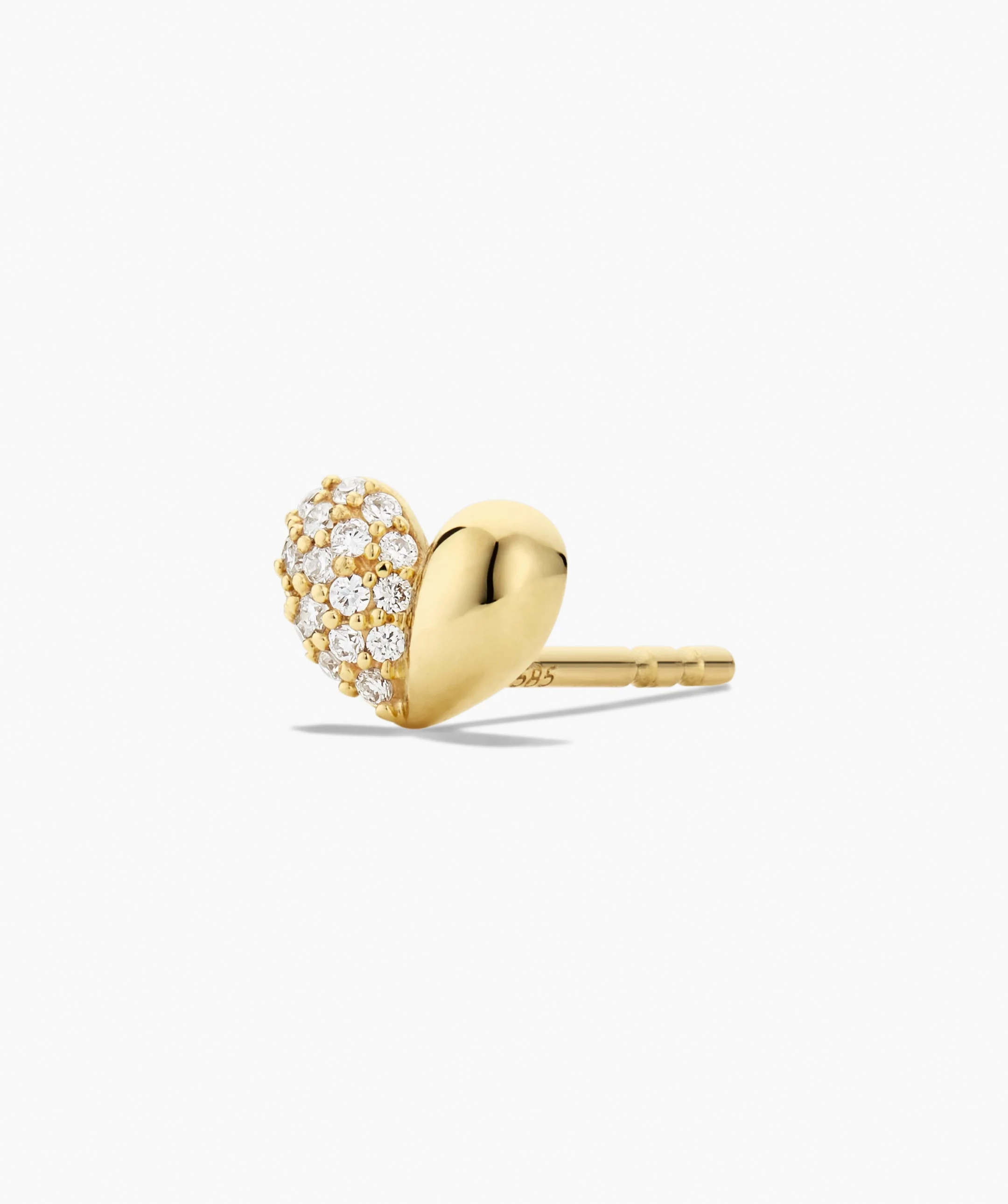 Better Half Heart Studs
