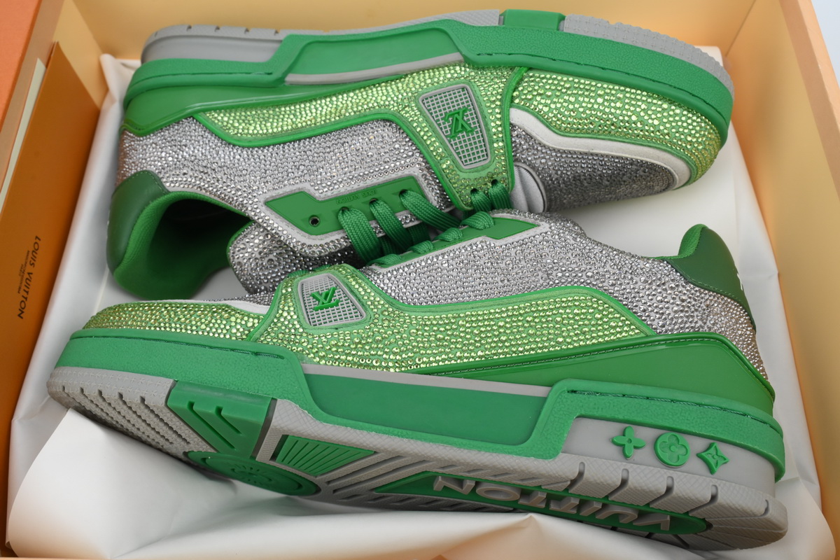 Pkkicks God Batch Louis Vuitton Trainer sneaker Green