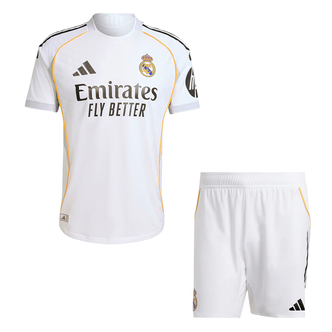 Real Madrid Home Player Version Kit - Jersey+Shorts 2025/26