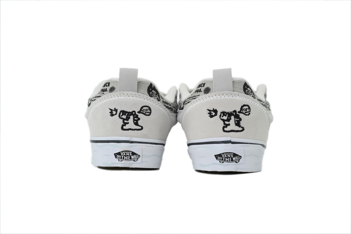 Vans x HIRONO Knu Skool 'White Black' VN000CS0BHD