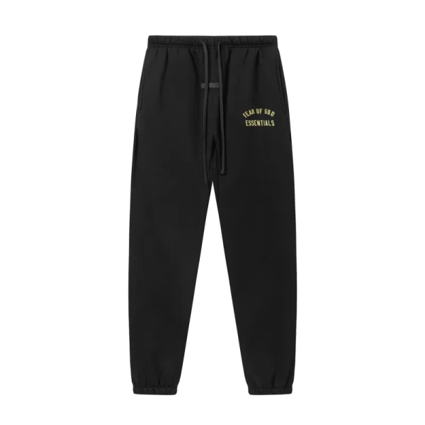 Fear of God Essentials Fleece II Hoodie & Sweatpant Set Black