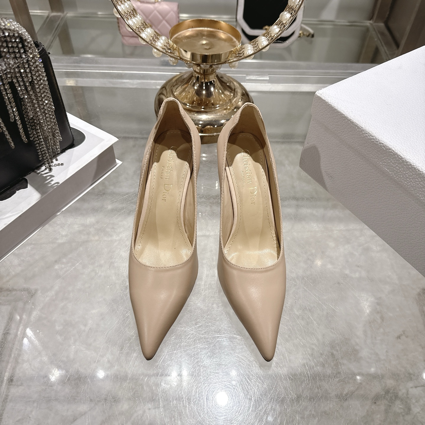 CD New Pointed Toe Mary Jane High Heels