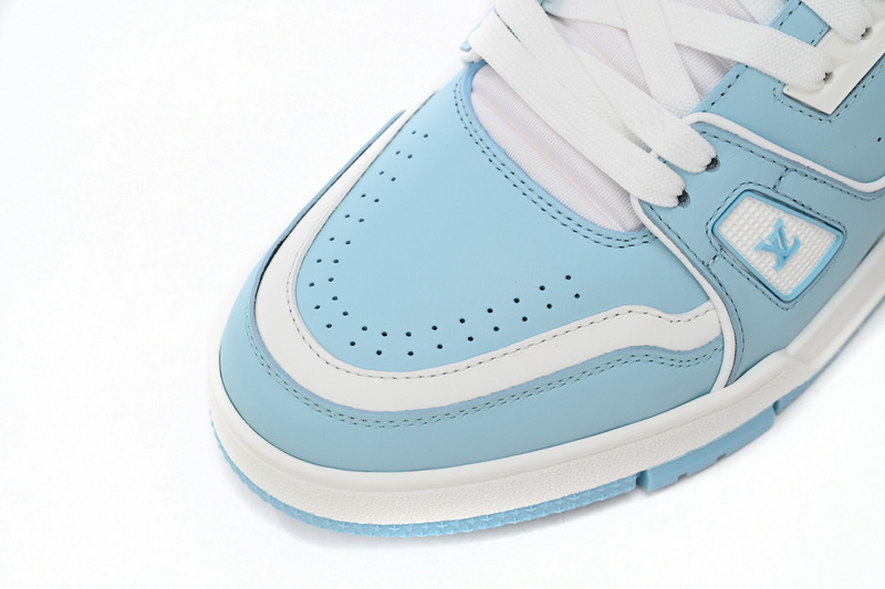 Pkkicks God Batch LOUIS VUITTON Trainer Baby Blue 1AAHSJ