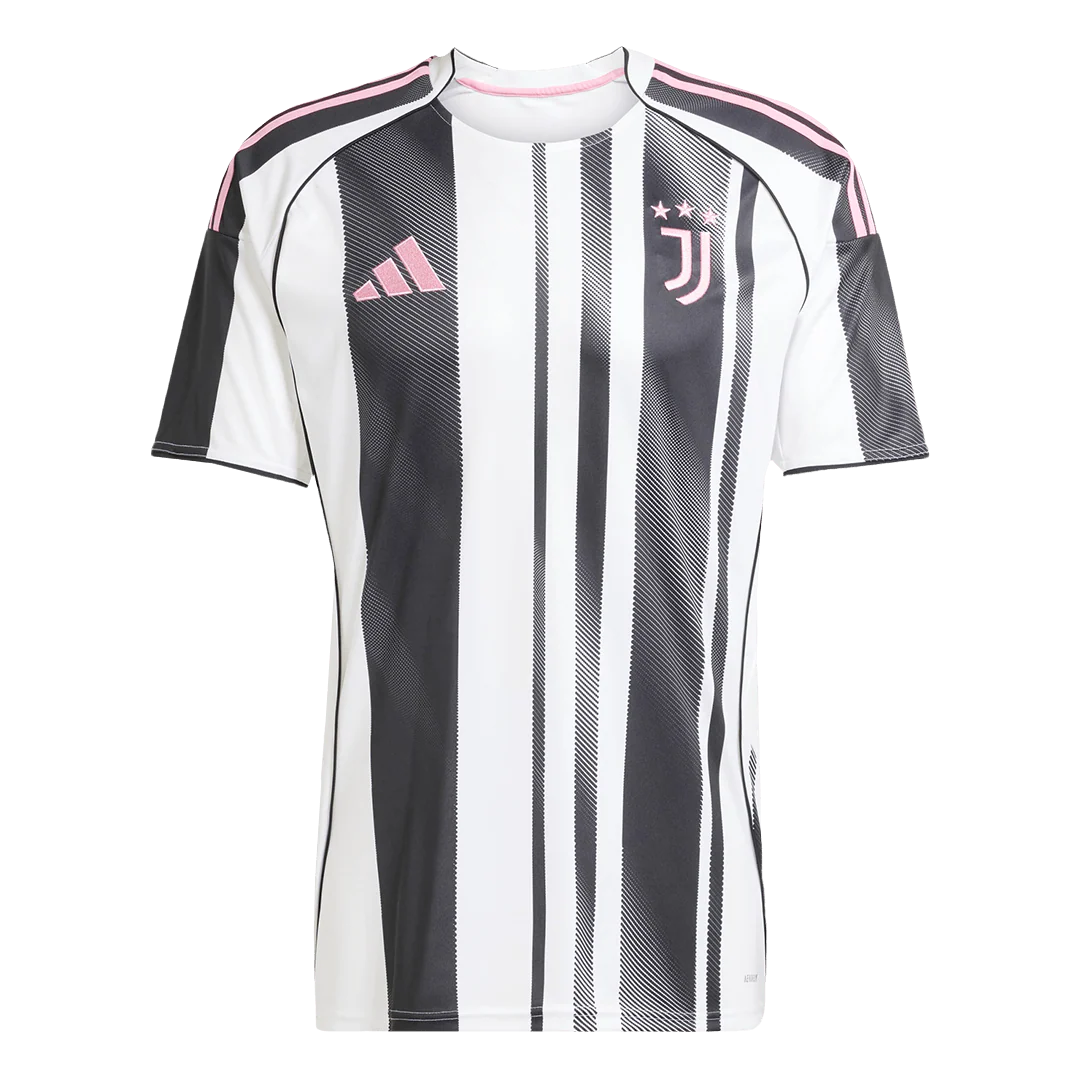 Juventus Home Soccer Jersey 2025/26 Black&White