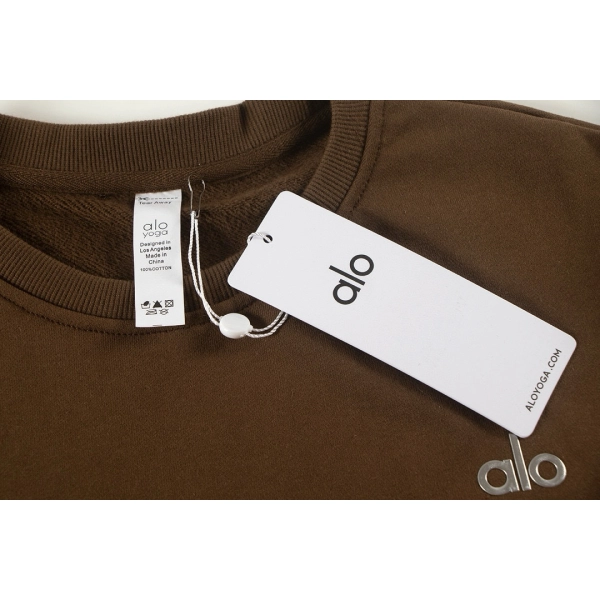 alo yoga Accolade Sweatshirt  501 brown