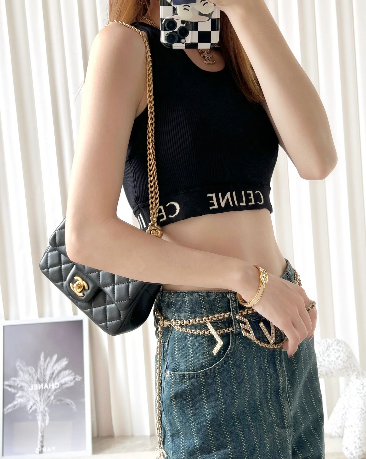 Chan New 23s Square shoulder bag
