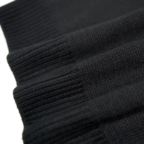 TRIOMPHE CREW NECK SWEATER IN WOOL AND CASHMERE BLACK / OFF WHITE 2AC85048T.38OW