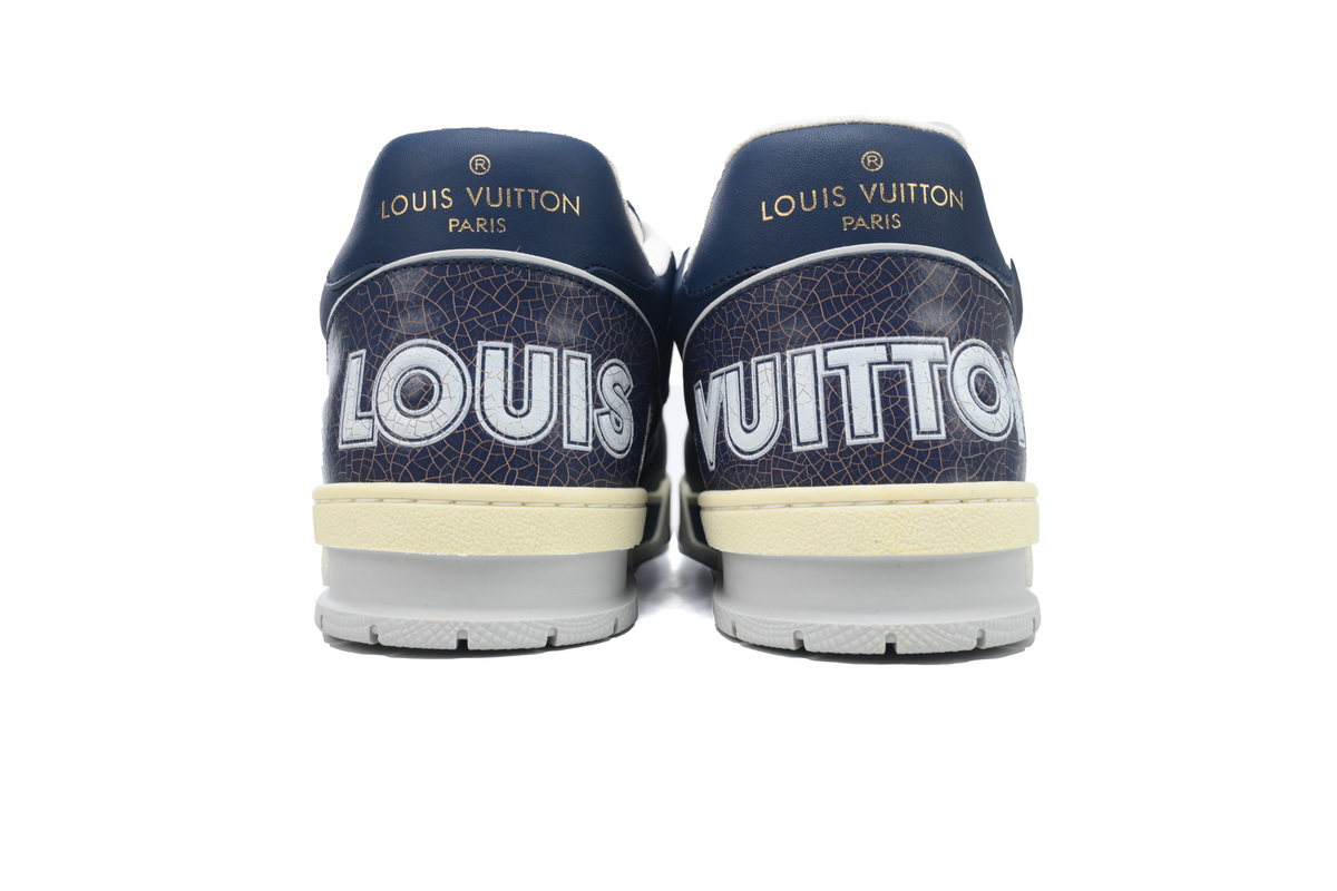 Pkkicks God Batch LOUIS VUITTON Trainer Dark Blue