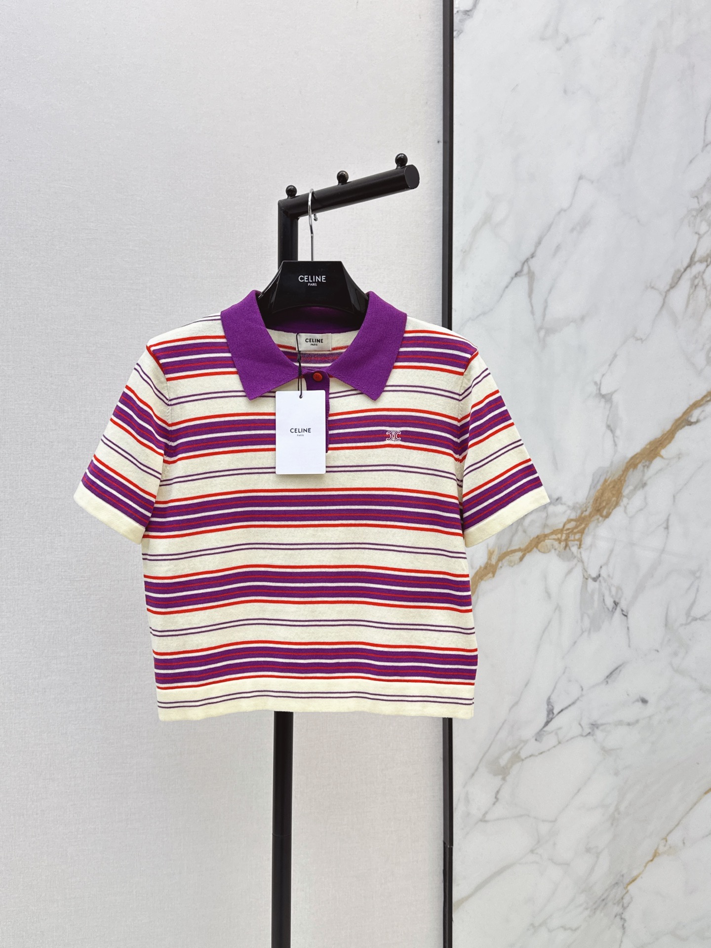 Celi New Color-block striped knitwear