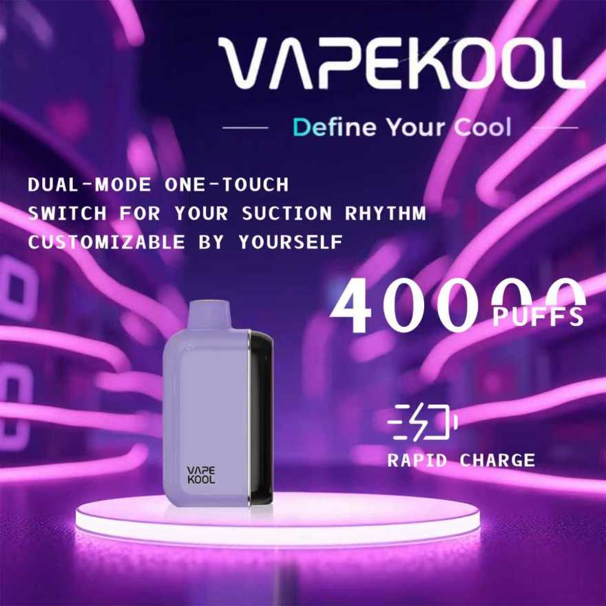 VAPEKOOL KOLOS 40000 PUFFS【3-7 days】