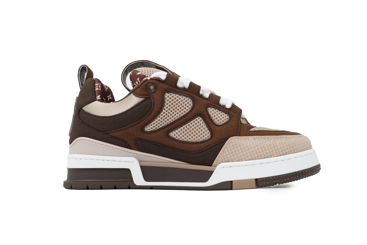 Pkkicks God Batch LOUIS VUITTON White Brown