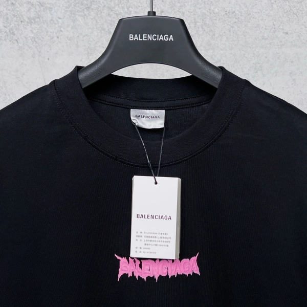 Balenciaga Clothes Pink embroidery pattern