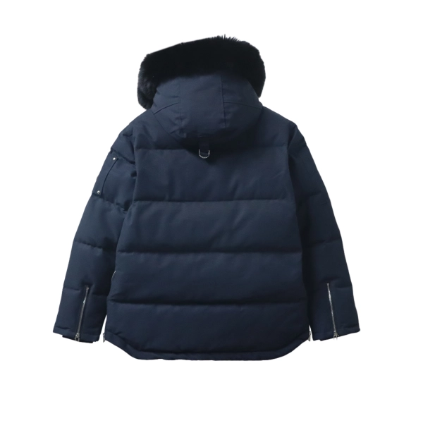 Moose Knuckles Men's Shearling 3Q Jacket Dark Blue