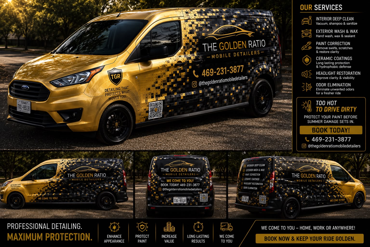 Full payment for 2023 Dodge Charger: skeleton design Decals 骷髅 （clear PVC backing 20ft）+ Design fees 60USDx2 for  1st - Ford transit connect 2021 passenger wagon pixel design 像素渐变 + 2nd - 2025 Chevrolet Silverado 1500 “JESSICA THE NUN”修女