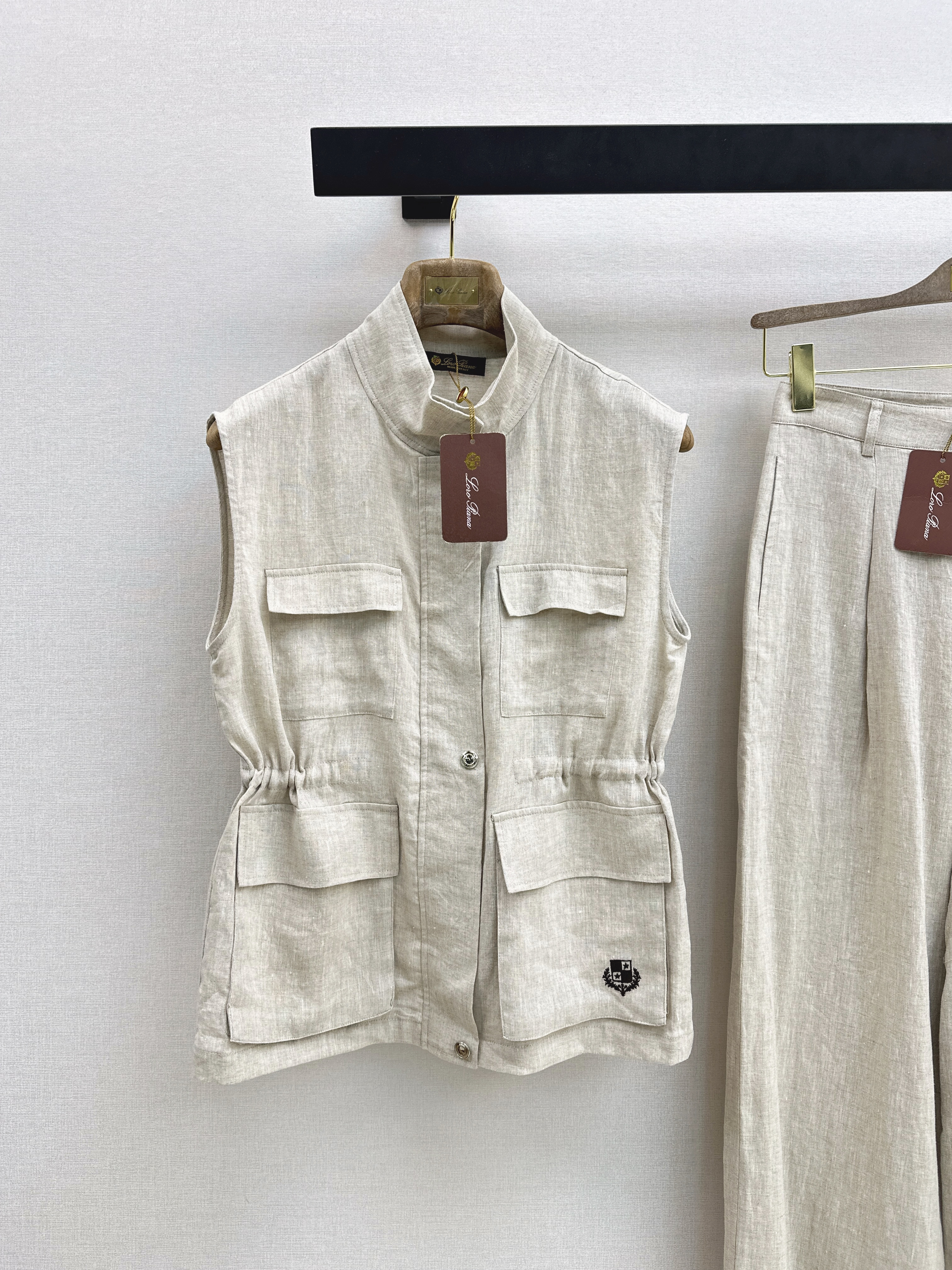 Loro New Drawstring Vest