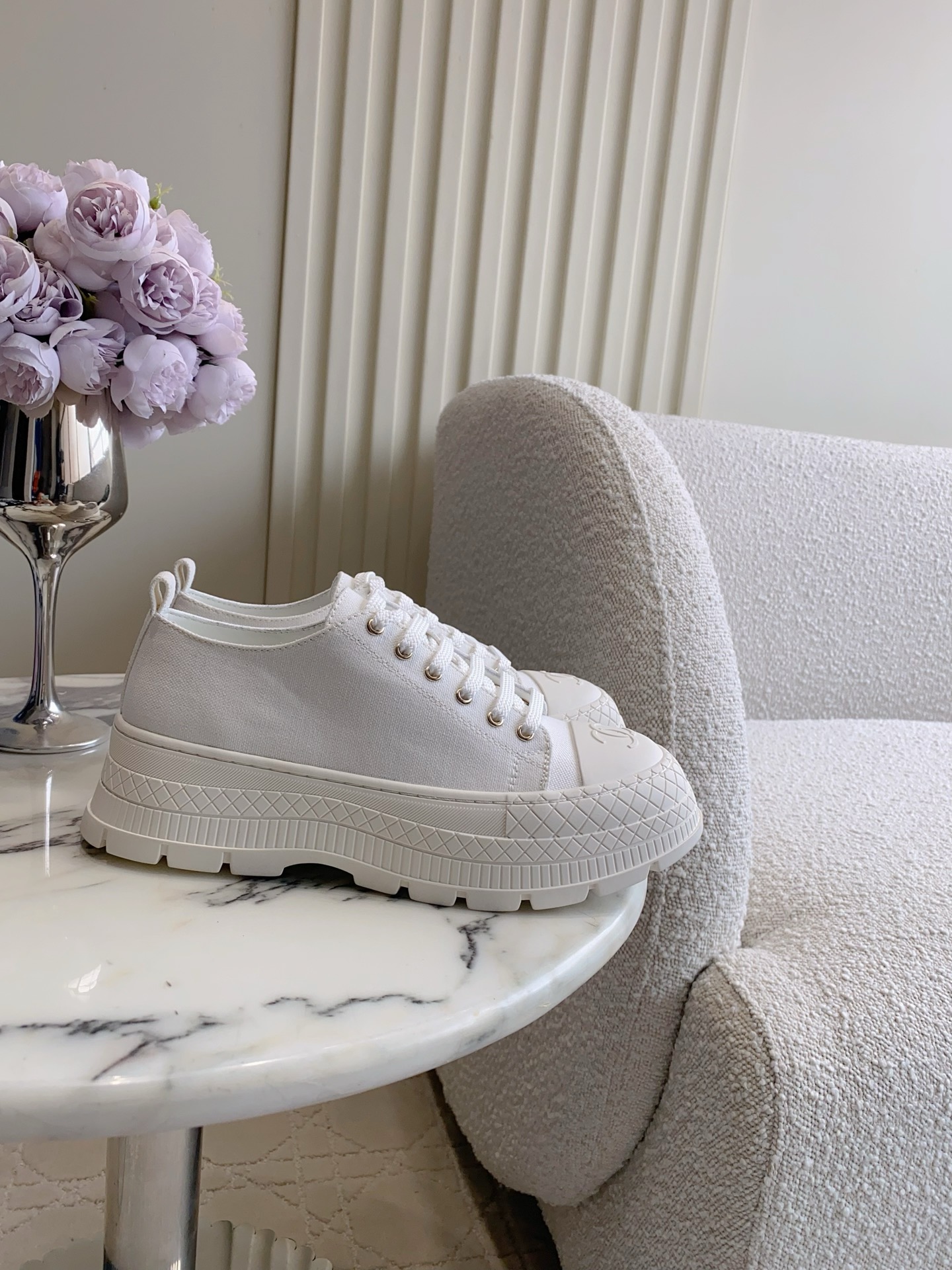 Chan New Thick-soled casual sneakers