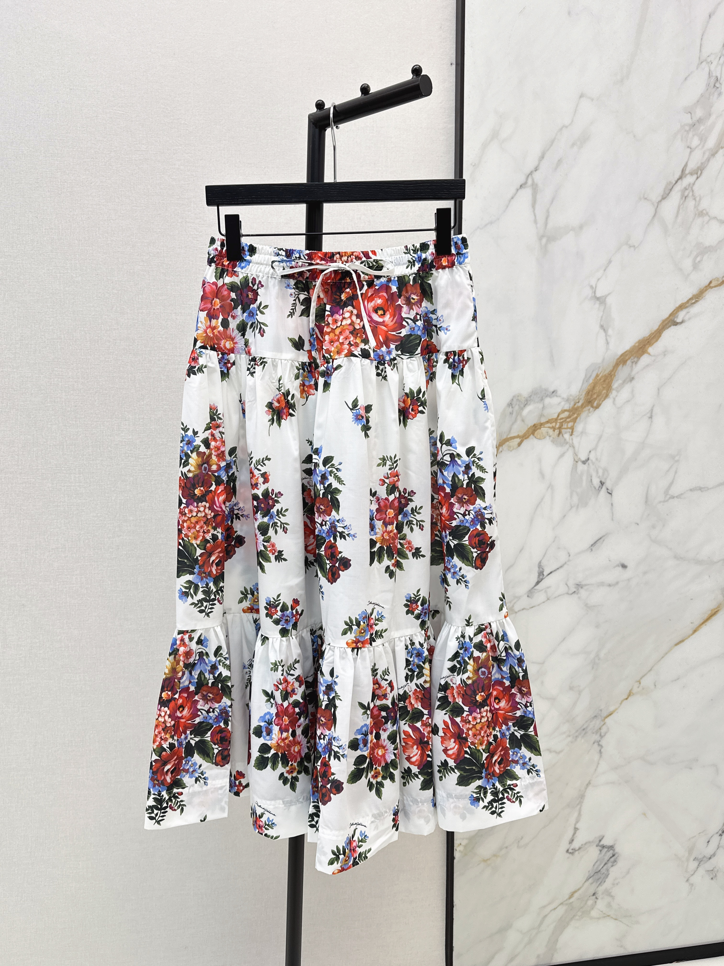 Dolc New Vintage floral pattern printed skirt