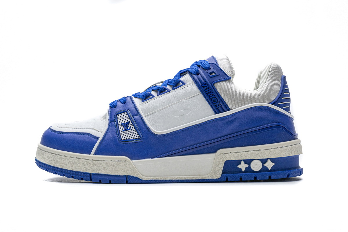 Pkkicks God Batch LOUIS VUITTON 20ss Trainer Blue