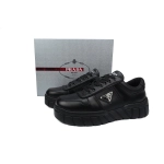 Prada Low-Top Sneakers Serrated Black