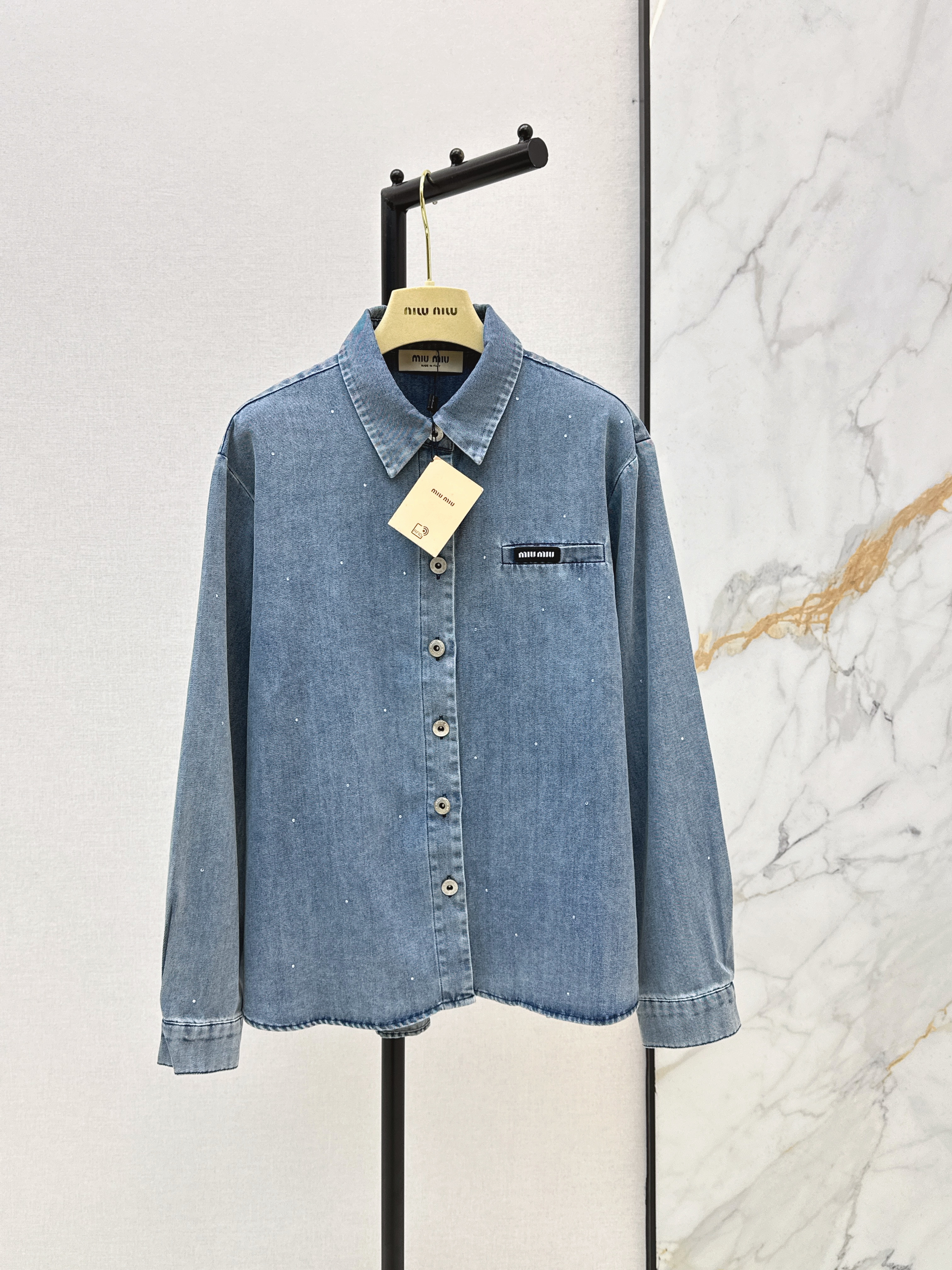 Miu New denim shirt