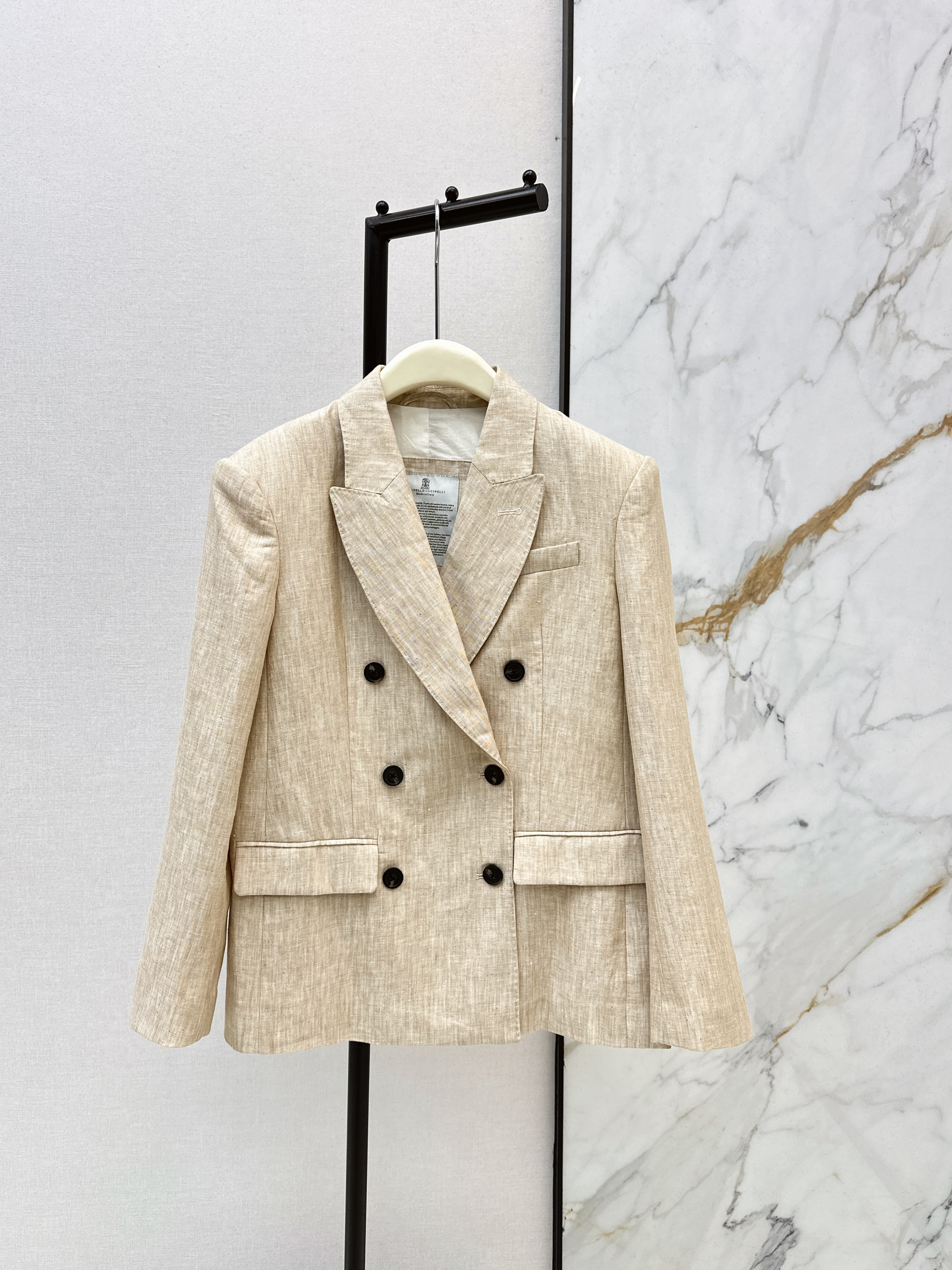 Brun New linen blazer
