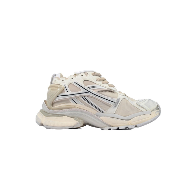 Balenciaga Runner Sneaker White Brown 772767 W3RNY 1205