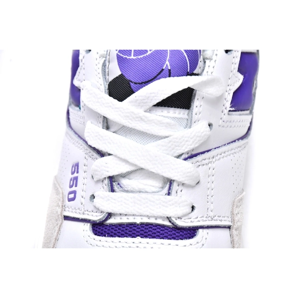 New Balance 550 White Purple BB550WR1