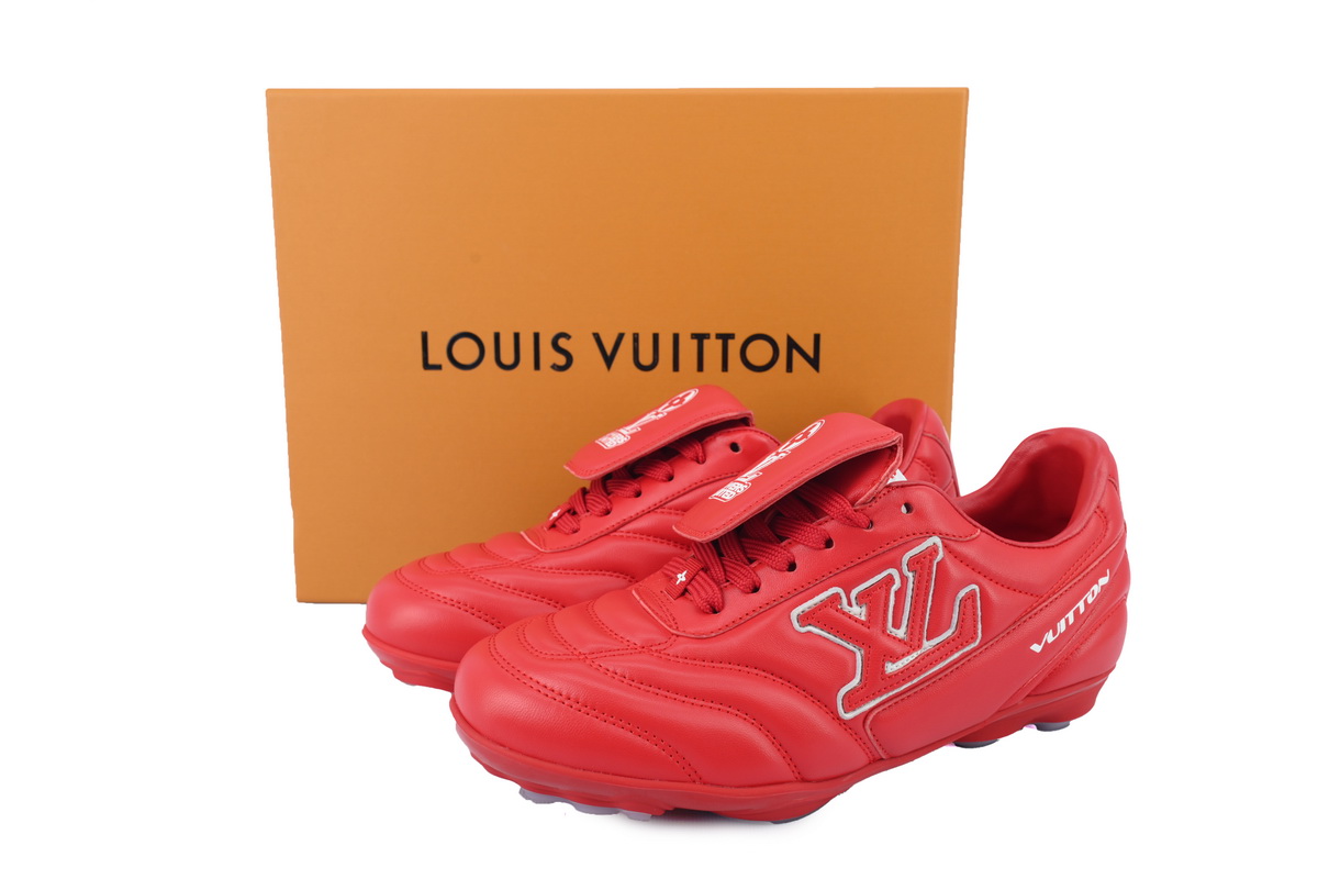 Pkkicks God Batch Louis Vuitton Soccer Red