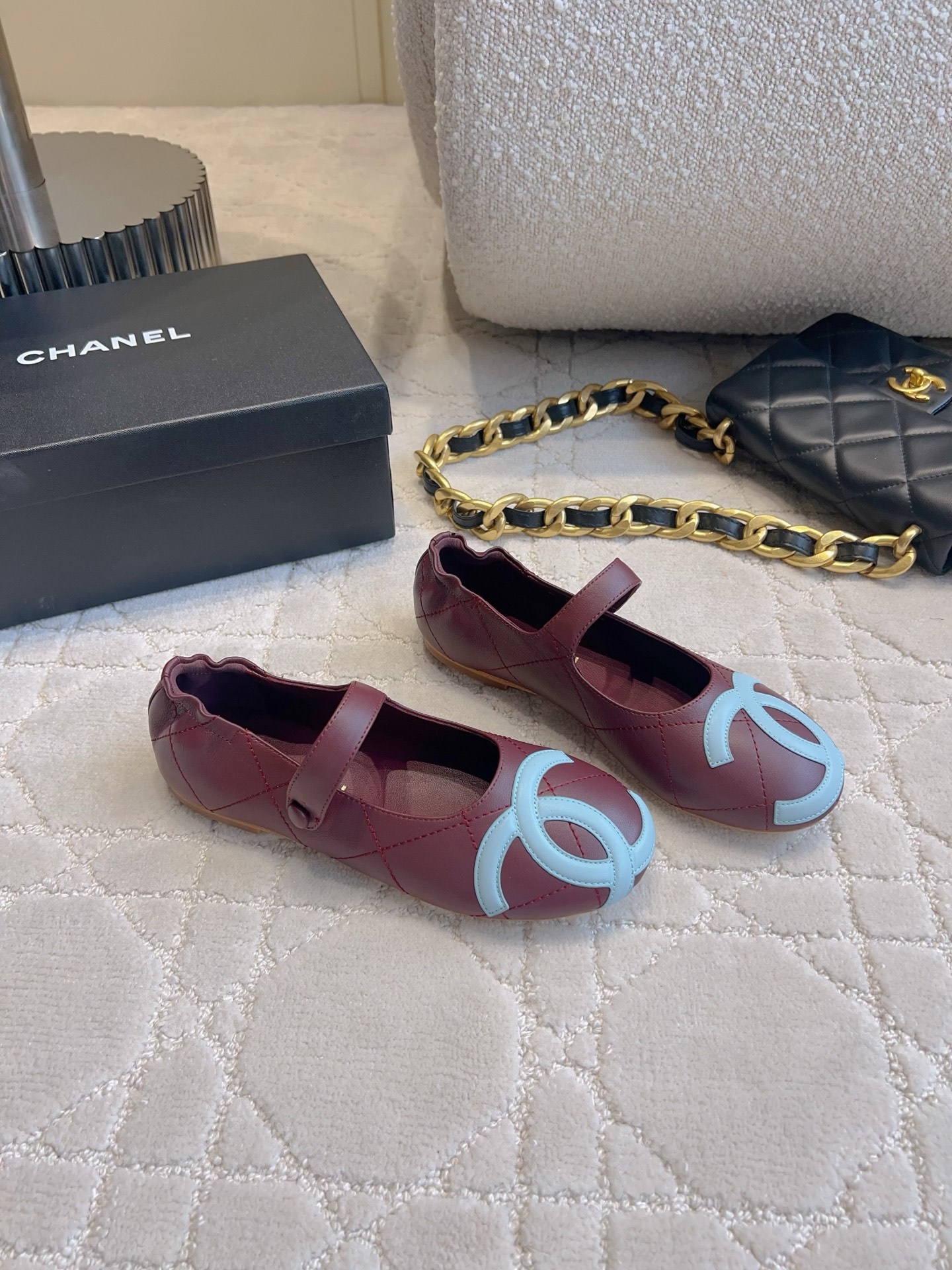 Chan New Double C Mary Jane shoes