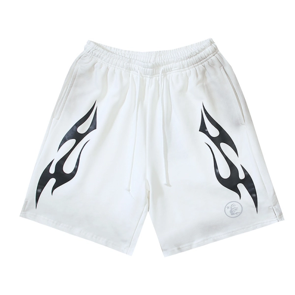 Hellstar Shorts  # 777 white