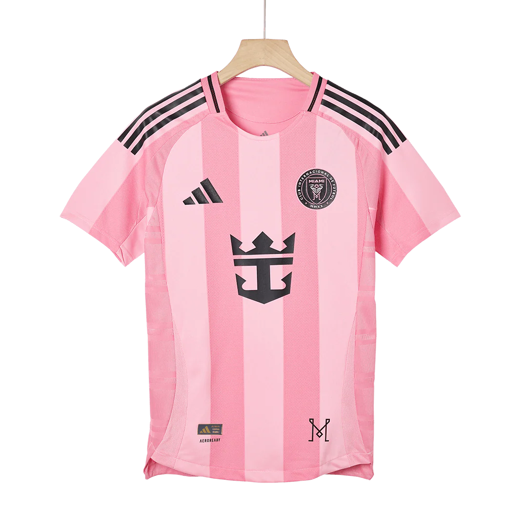 Inter Miami CF Home Player Version Soccer Jersey 2025 Pink