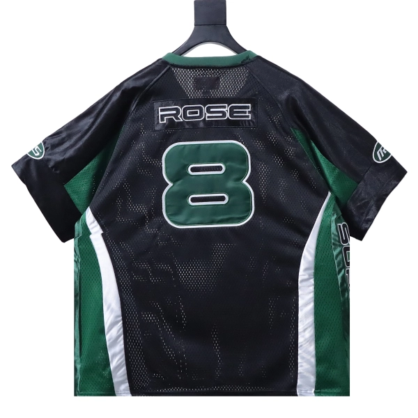 Supreme x Martine Rose Mesh American Style Short Sleeve Football Jersey black