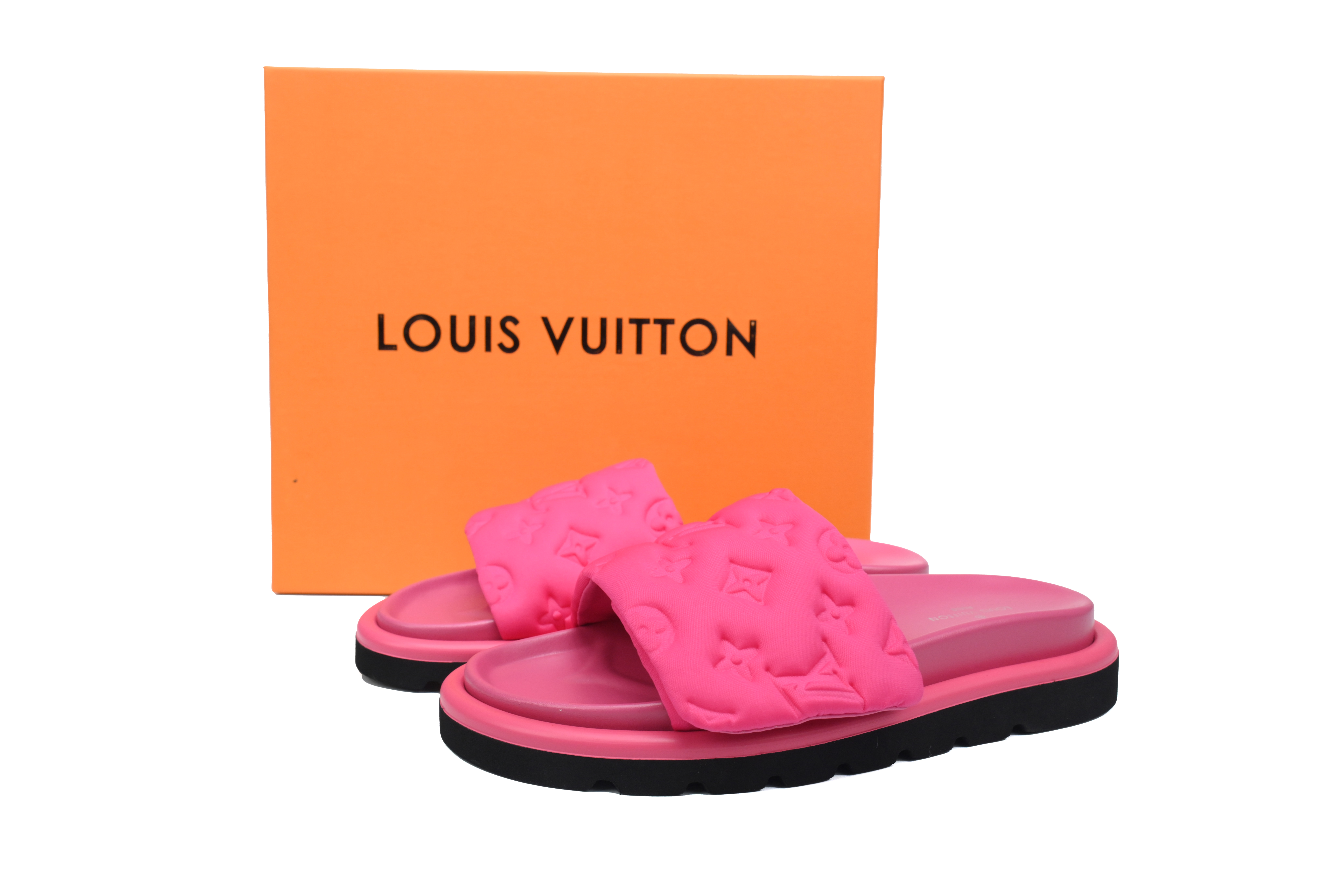 Pkkicks God Batch LOUIS VUITTON Pool Pillow Pink