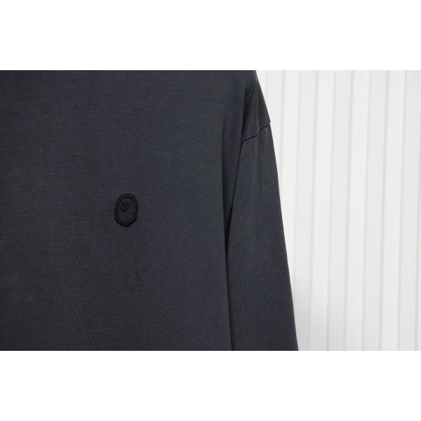 Bape 24SS Small Embroidered Long Sleeves
