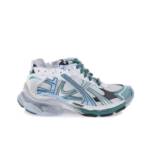 Balenciaga Runner WMNS White Green  772767W3RMU9034