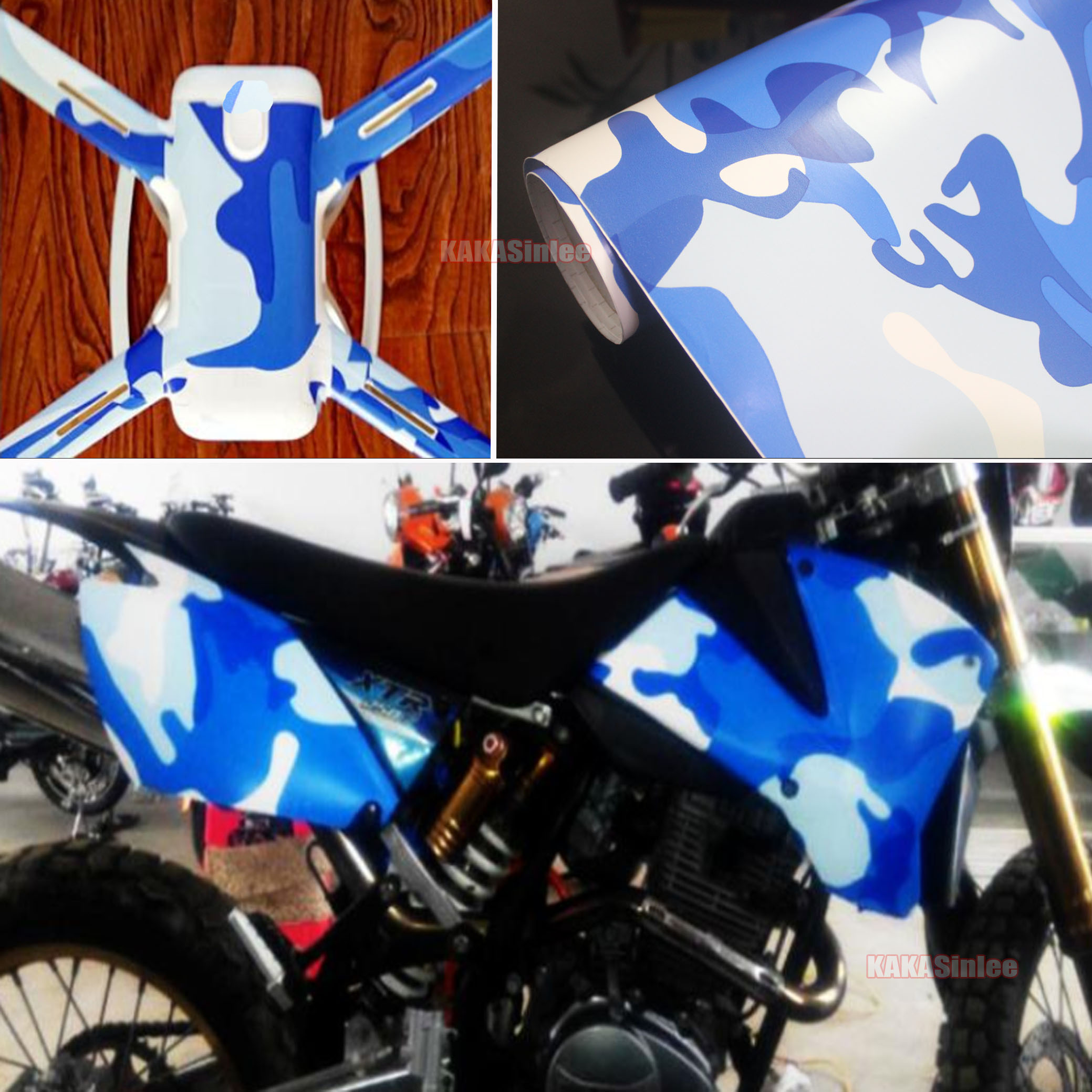 Matte Camo Vinyl Wrap Sticker