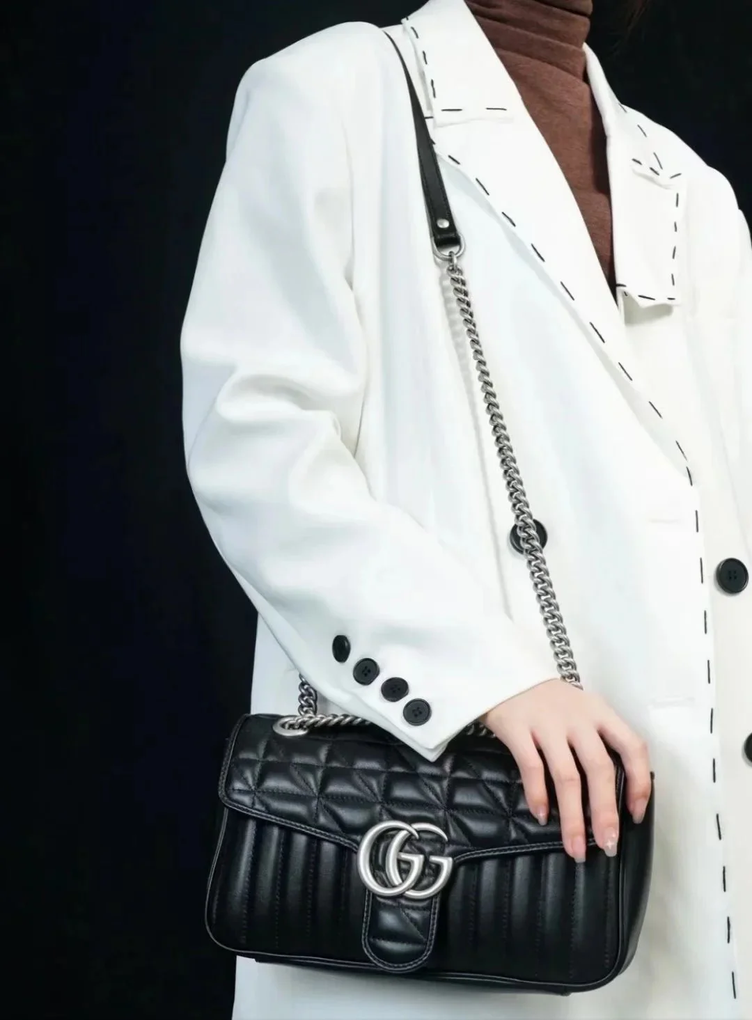 Guc GG Marmont small shoulder bag