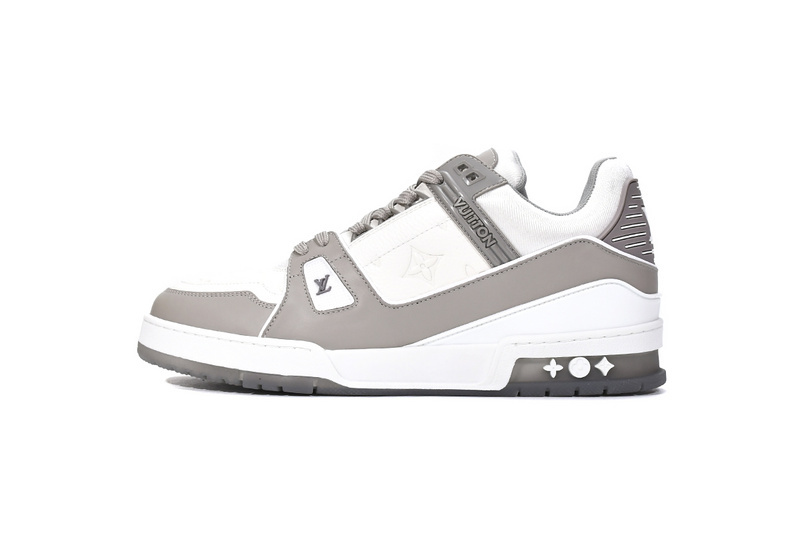 Pkkicks God Batch LOUIS VUITTON Trainer Grey White VL1210